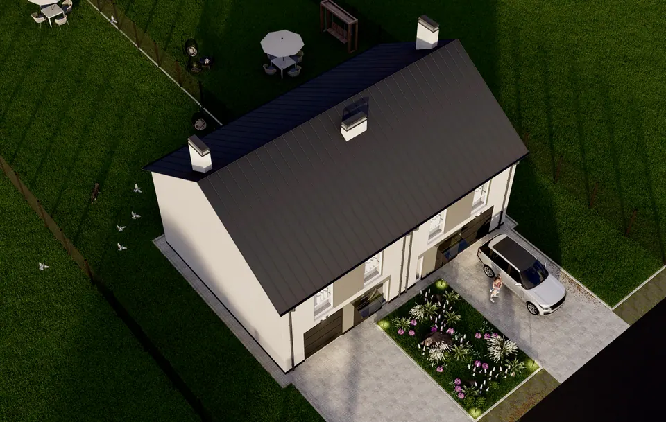 3D-Visualisierungen von Fassaden für Privathäuser