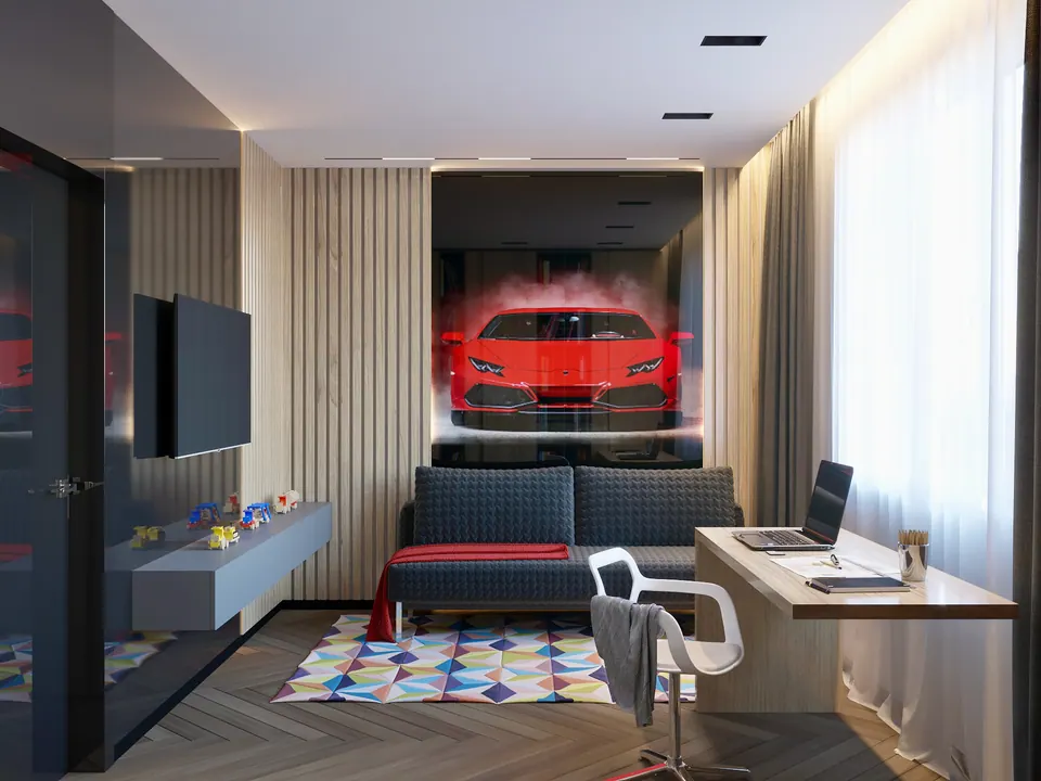 Детская — апартаменты в Нью-Йорке, 57 м²
