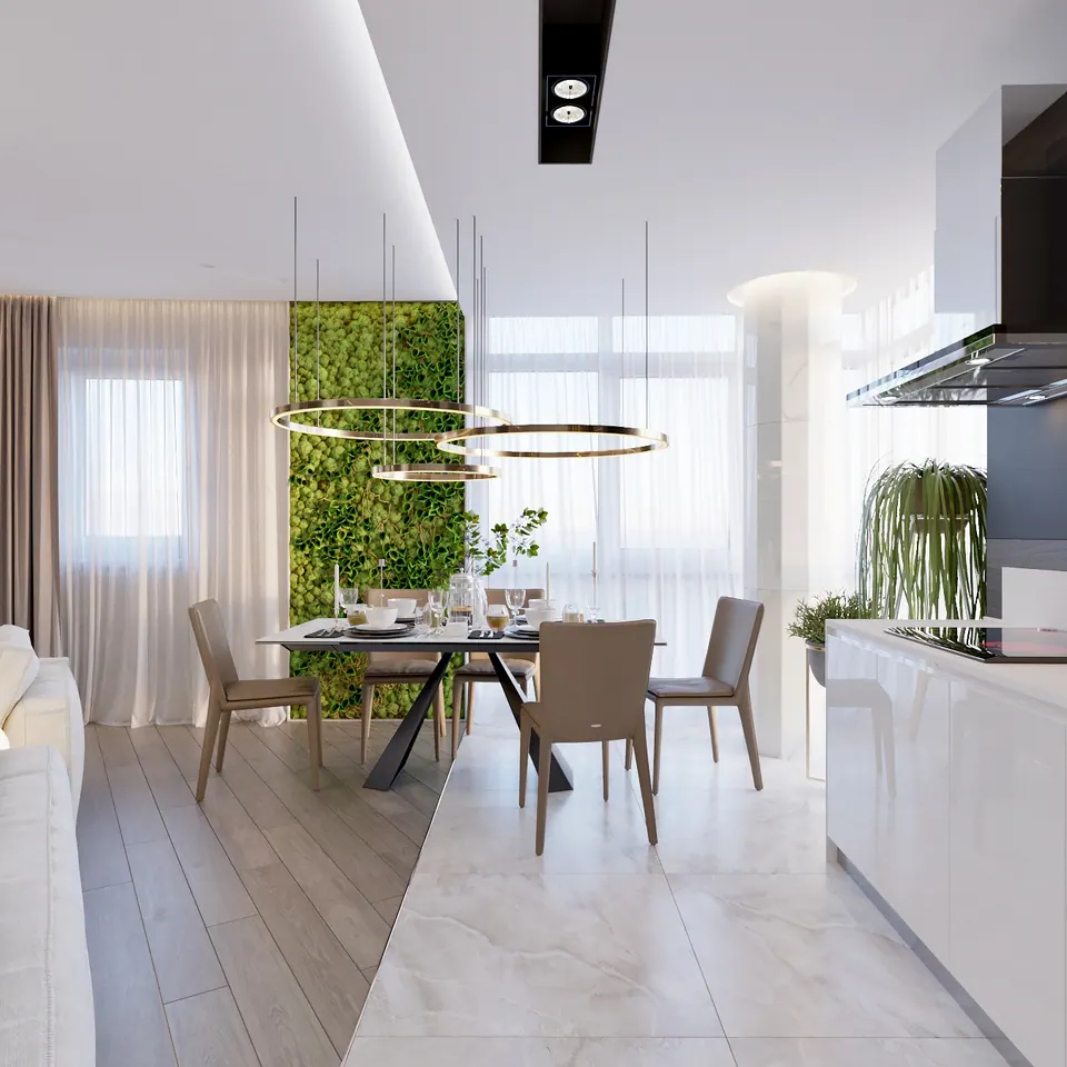 дизайнер інтер’єру прага, чехія — Апартаменти в Празі 90 м², фото 6