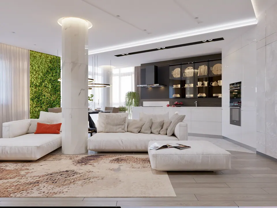 дизайнер інтер’єру прага, чехія — Апартаменти в Празі 90 м², фото 8