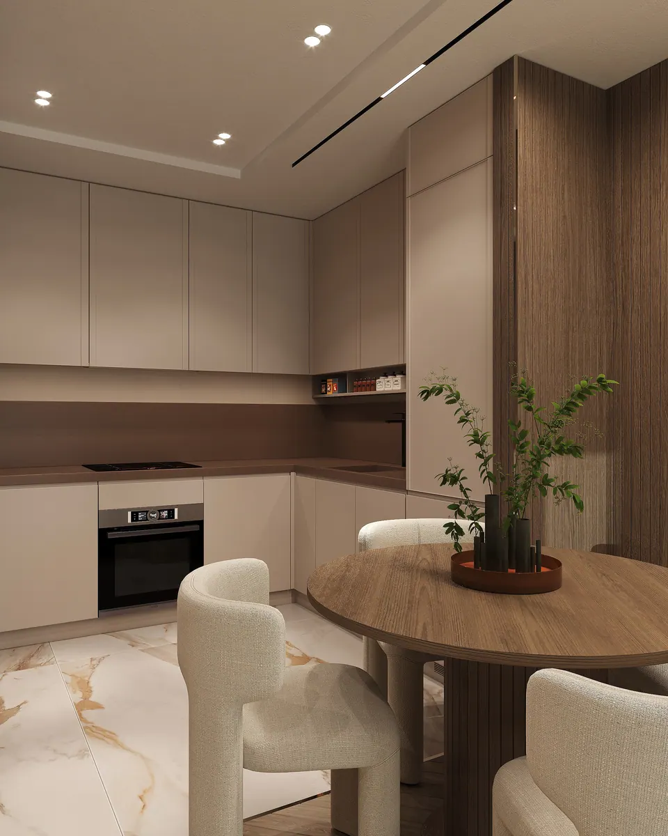 kitchen dining area interior vienna austria