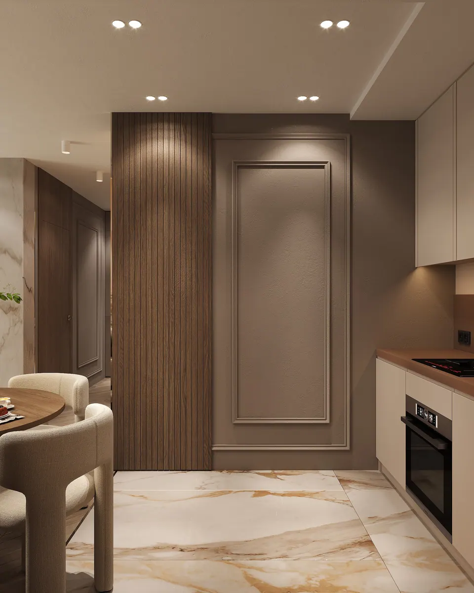 contemporary open plan interior vienna