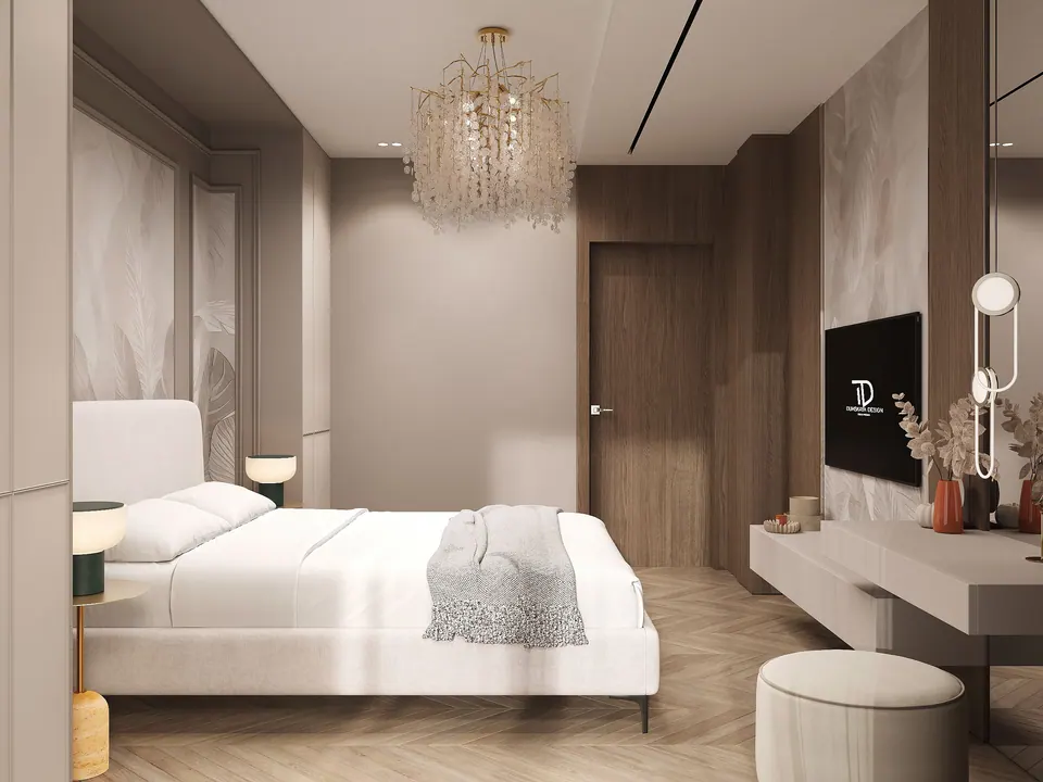 contemporary bedroom interior vienna