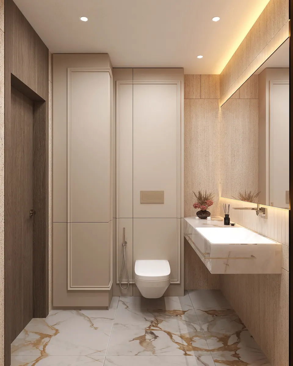 modern bathroom interior vienna austria