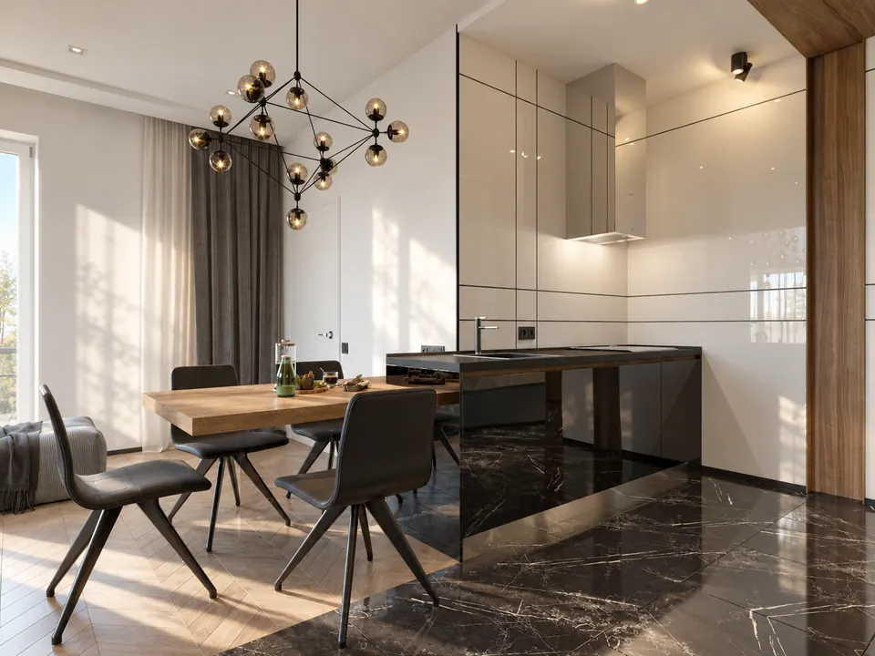 Дизайн интерьера квартиры от DUMSKAYA DESIGN — Квартира 51 м², фото 1