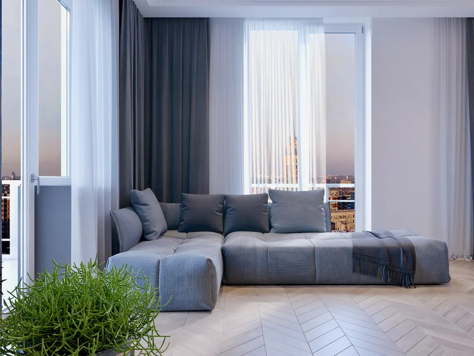 Дизайн интерьера квартиры от DUMSKAYA DESIGN — Квартира 51 м², фото 2