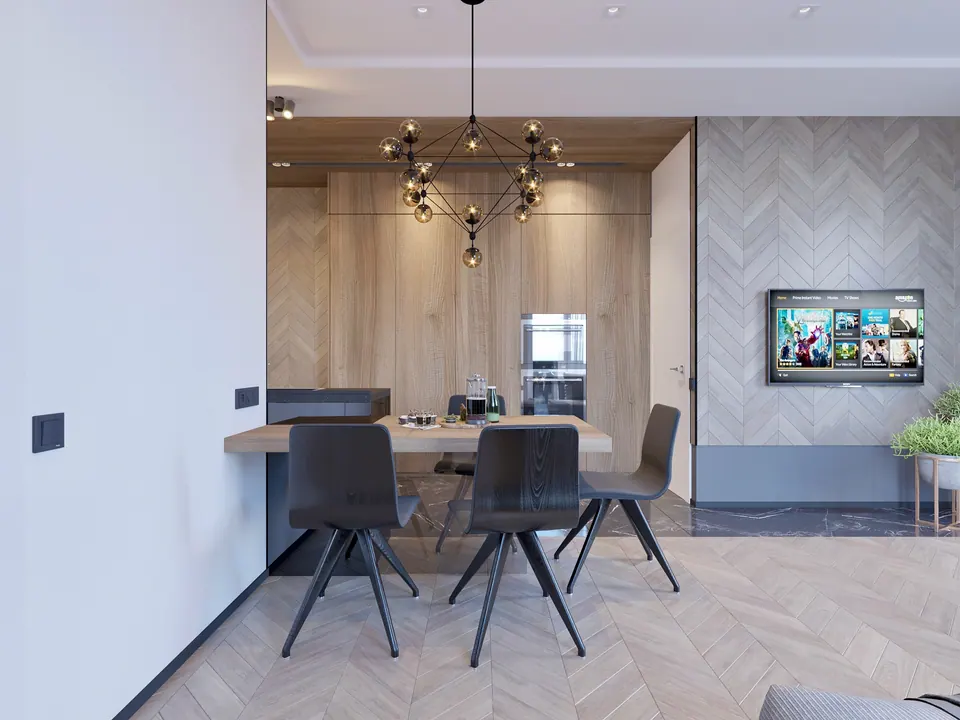 Дизайн интерьера квартиры от DUMSKAYA DESIGN — Квартира 51 м², фото 3