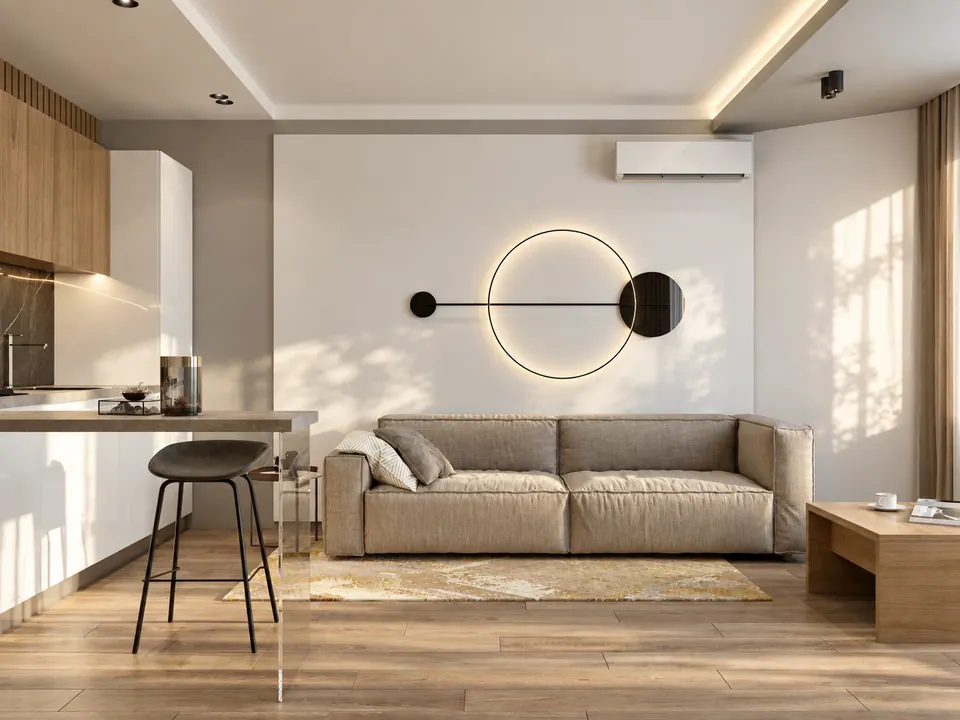 дизайн интерьера квартиры dumskaya design — Квартира 52 м², фото 1