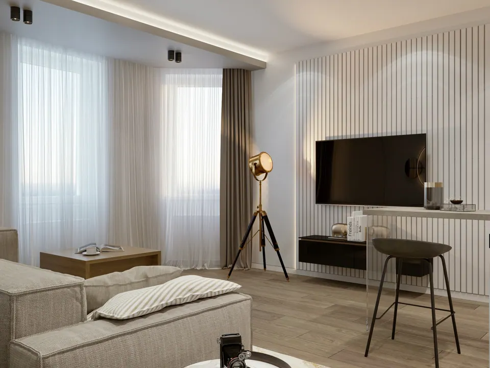дизайн интерьера квартиры dumskaya design — Квартира 52 м², фото 4