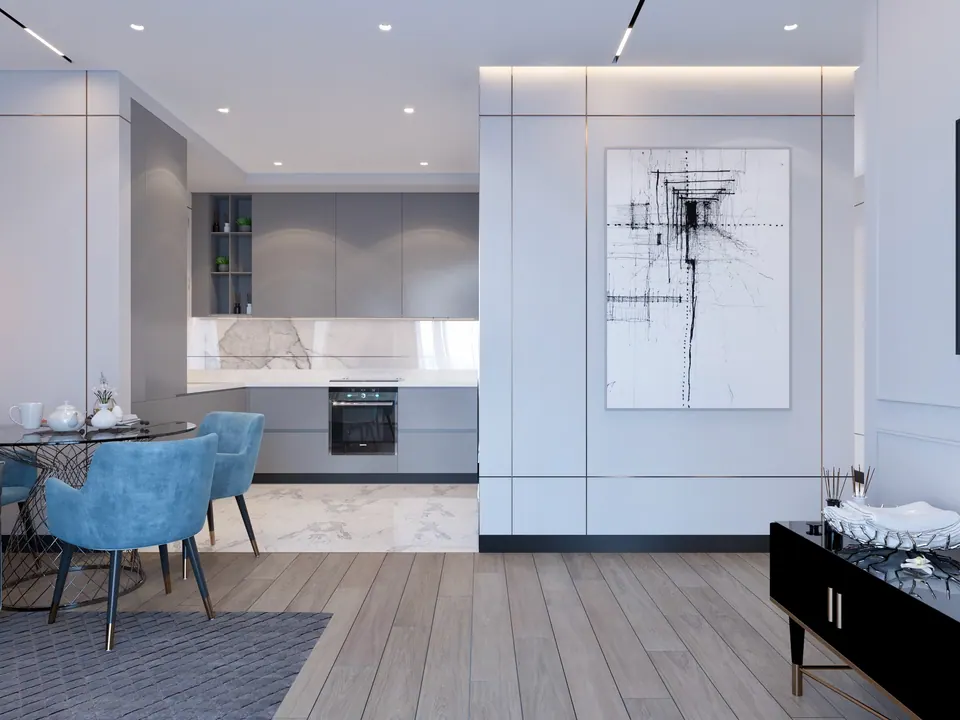 Дизайн интерьера квартиры от DUMSKAYA DESIGN — Квартира 54 м², фото 6