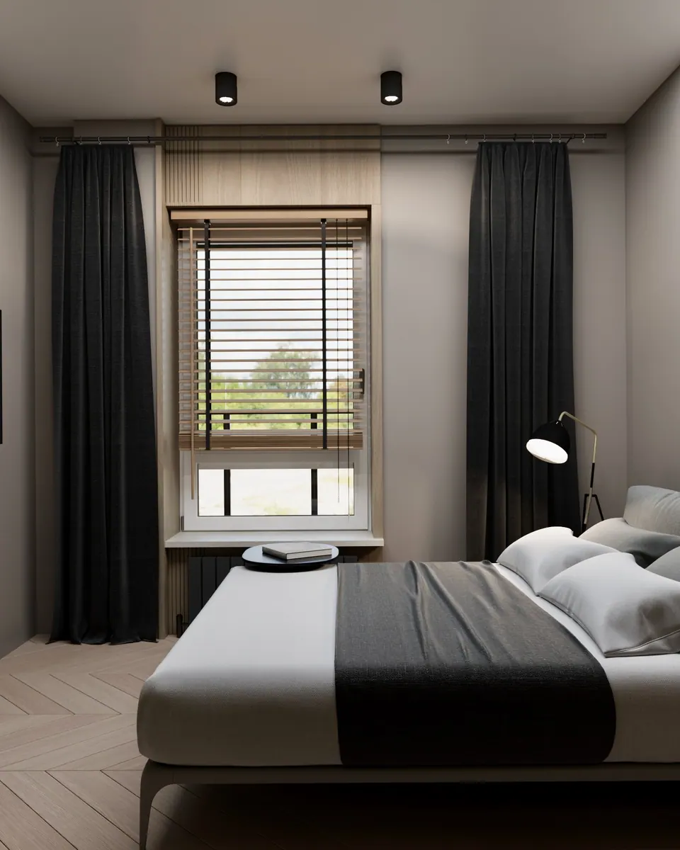 built-in wardrobe in bedroom