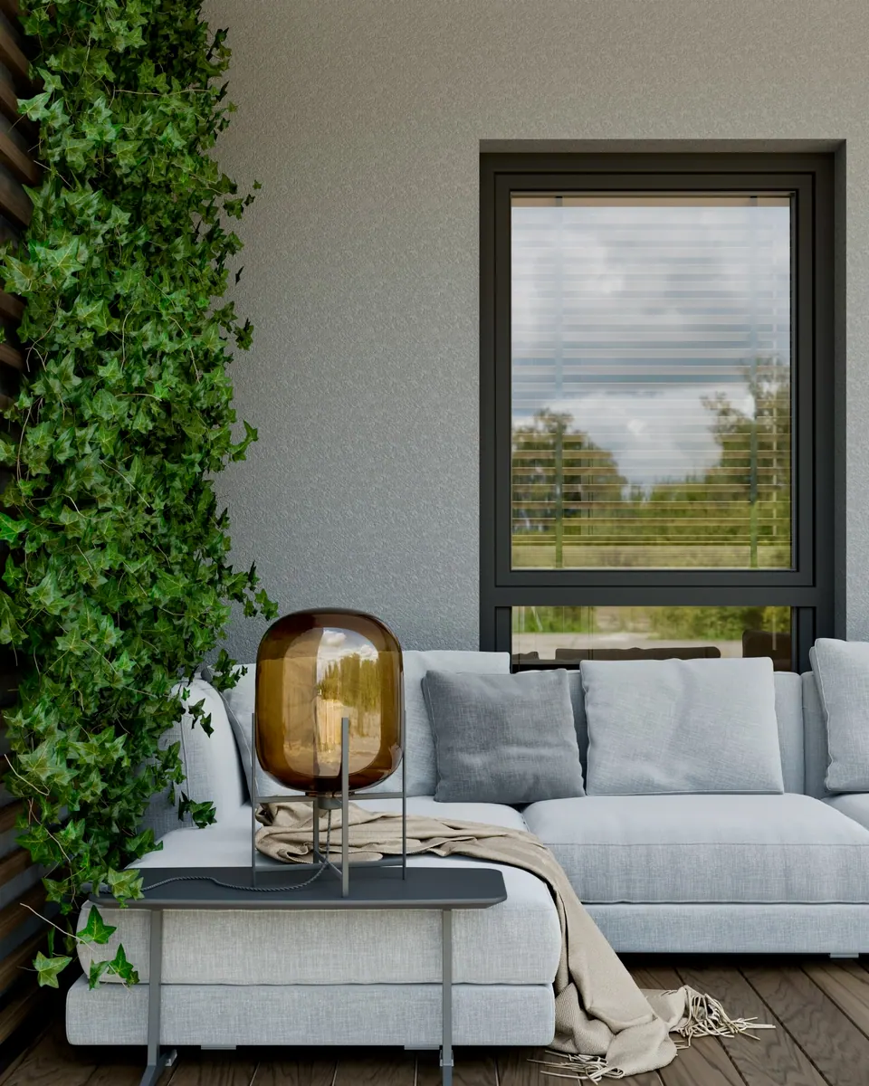 minimalist outdoor terrace design