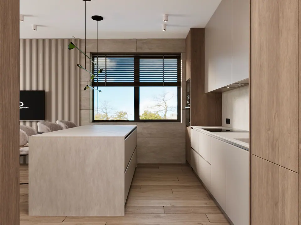 Wohnzimmer schlüsselfertig geplant, Krakau