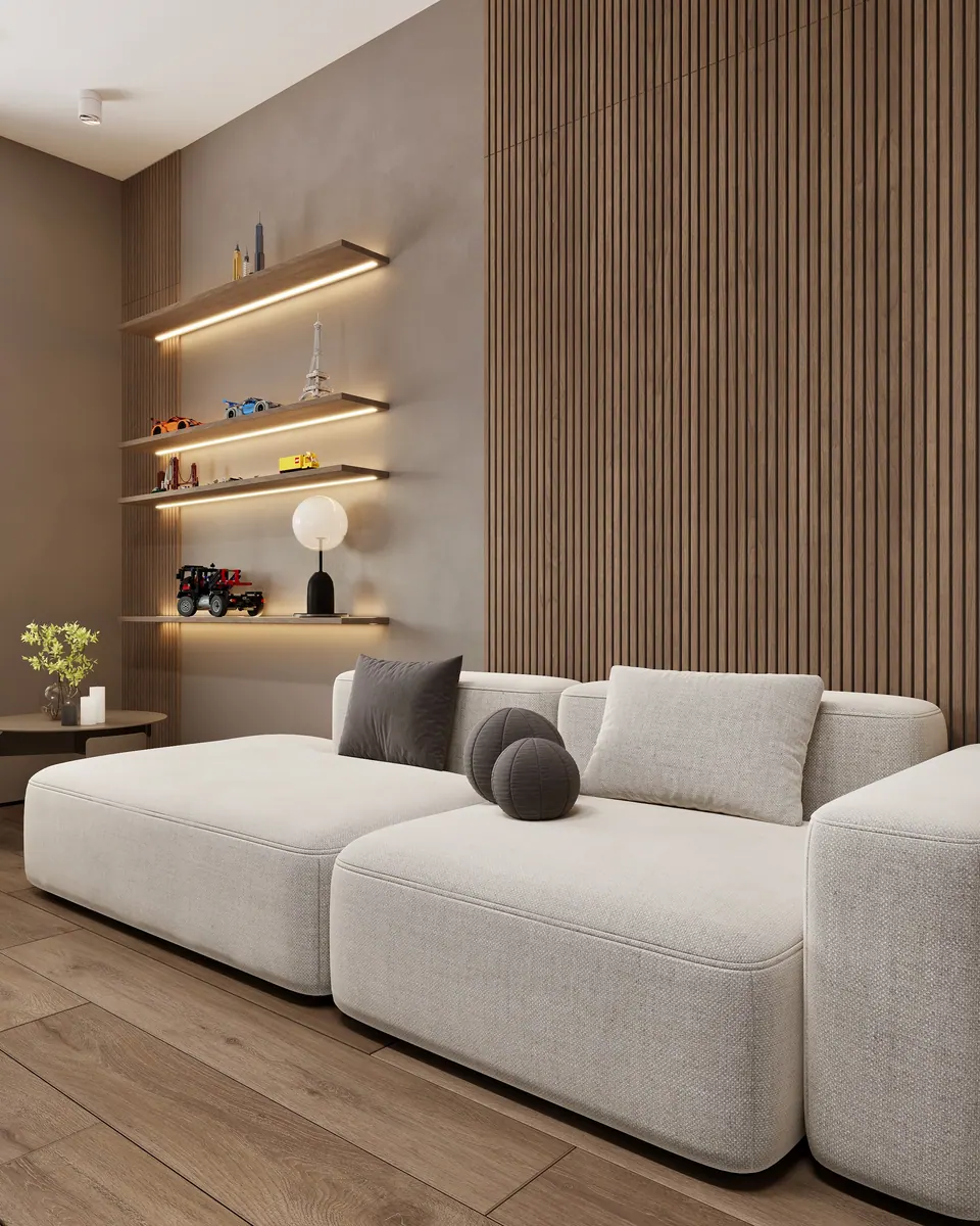 Arbeitszimmer mit Möbeln nach Maß