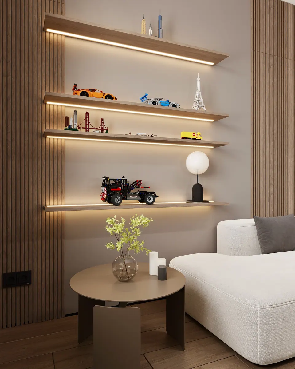 Arbeitszimmer fürs Homeoffice, schlüsselfertig