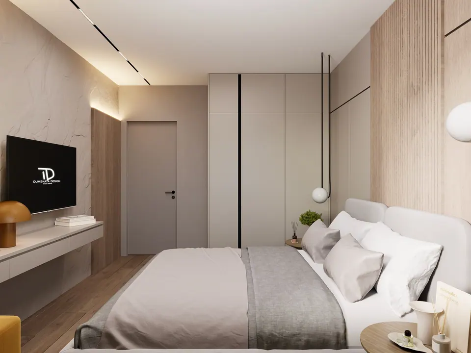 Schlafzimmer mit Möbeln nach Maß