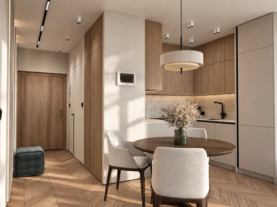 Квартира у Варшаві, 43 м²