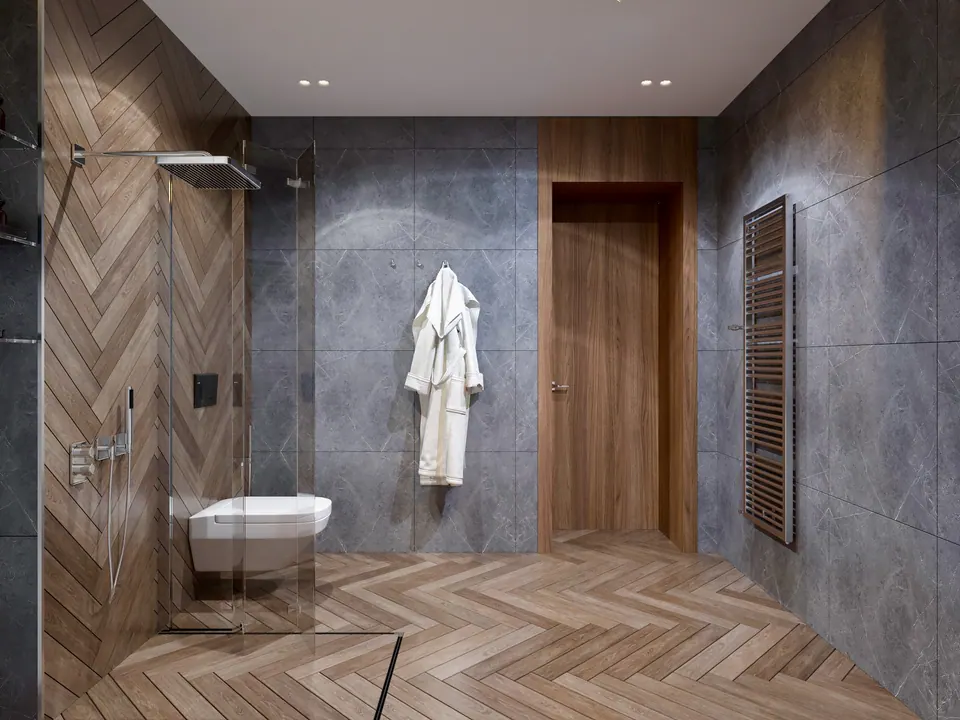 Arbeitszimmer in der Wohnung, Madrid, Spanien