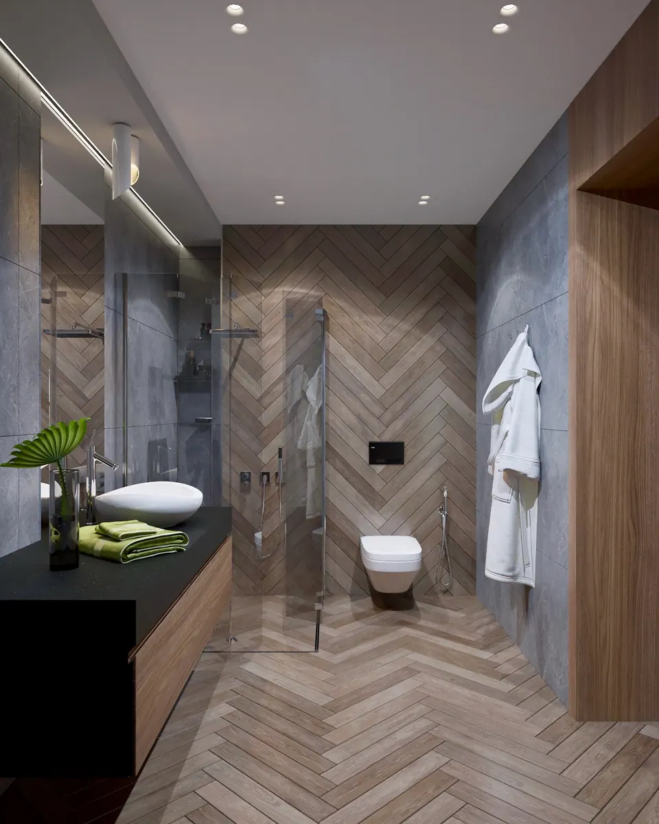 Arbeitszimmer mit Maßmöbeln, Madrid, Spanien