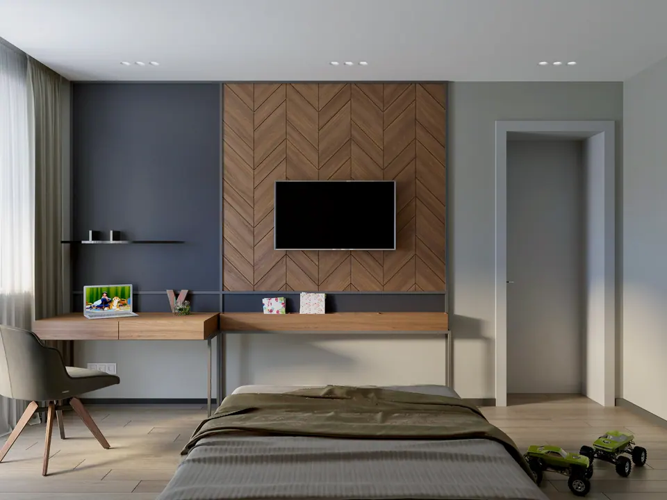 Arbeitszimmer nach Maß, Madrid, Spanien