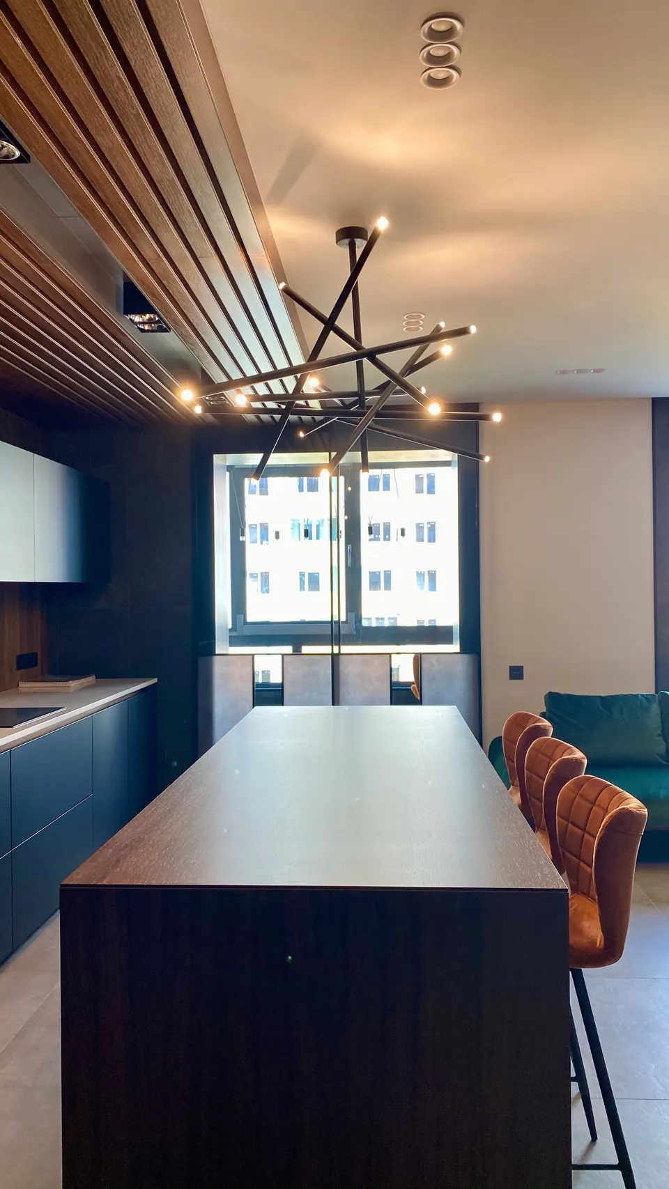 Planung Wohnzimmer mit Küche, Spanien
