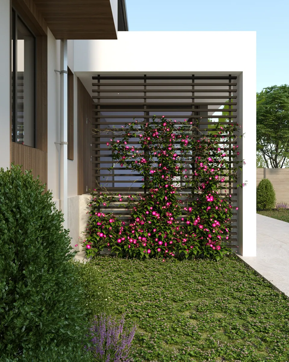modern exterior design of a private house Bratislava Slovakia