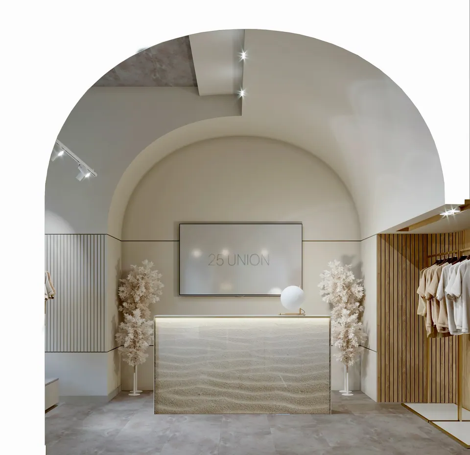 custom-built reception furniture for commercial interiors