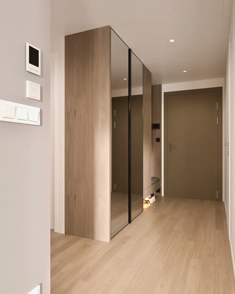 Moderner Vorraum — Wohnung in Bratislava, Slowakei