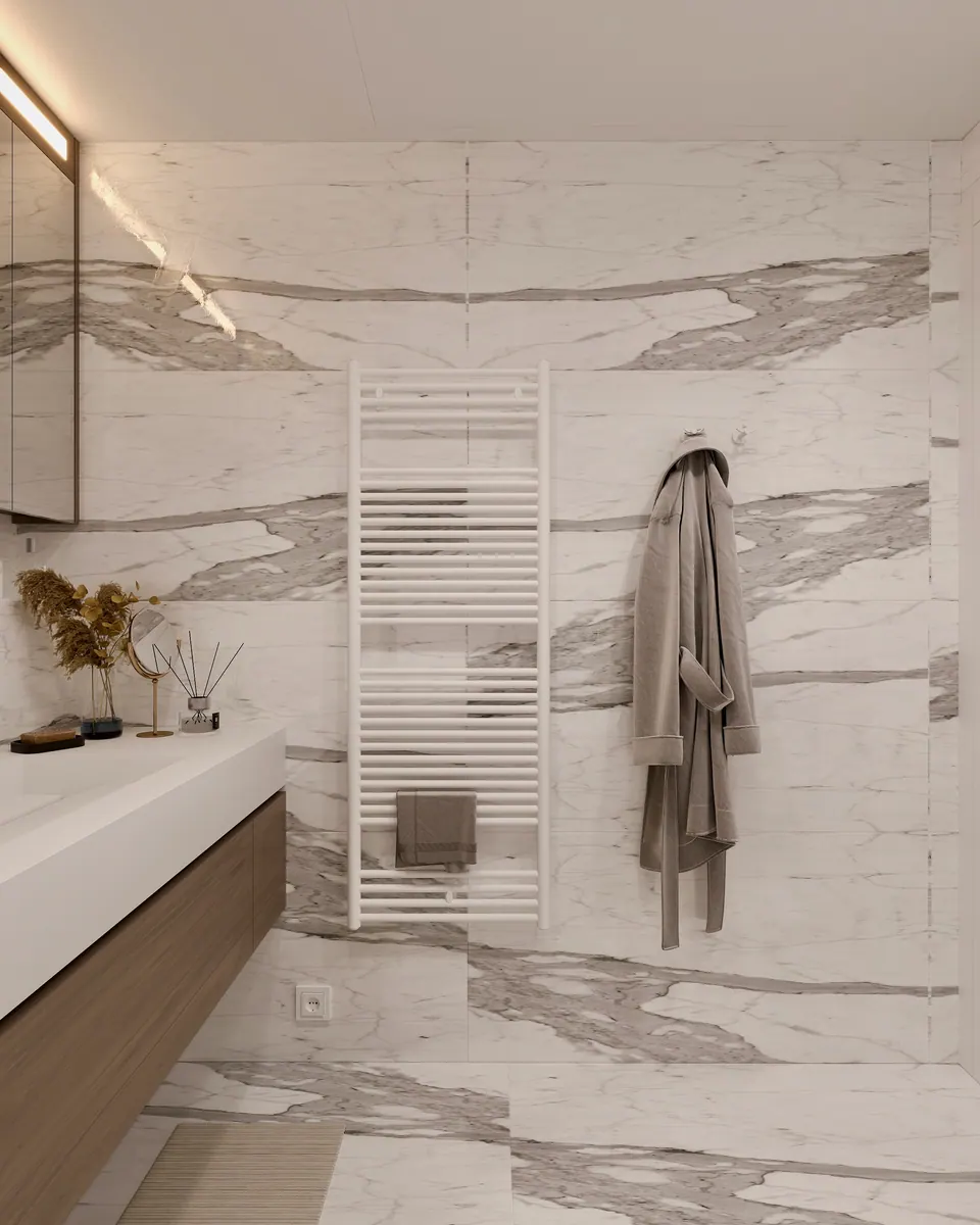 Modernes Badezimmer — Wohnung in Bratislava, Slowakei