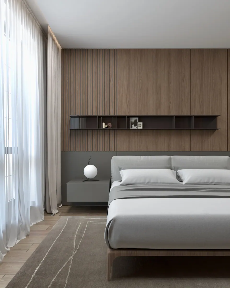Modernes Hauptschlafzimmer — Bratislava