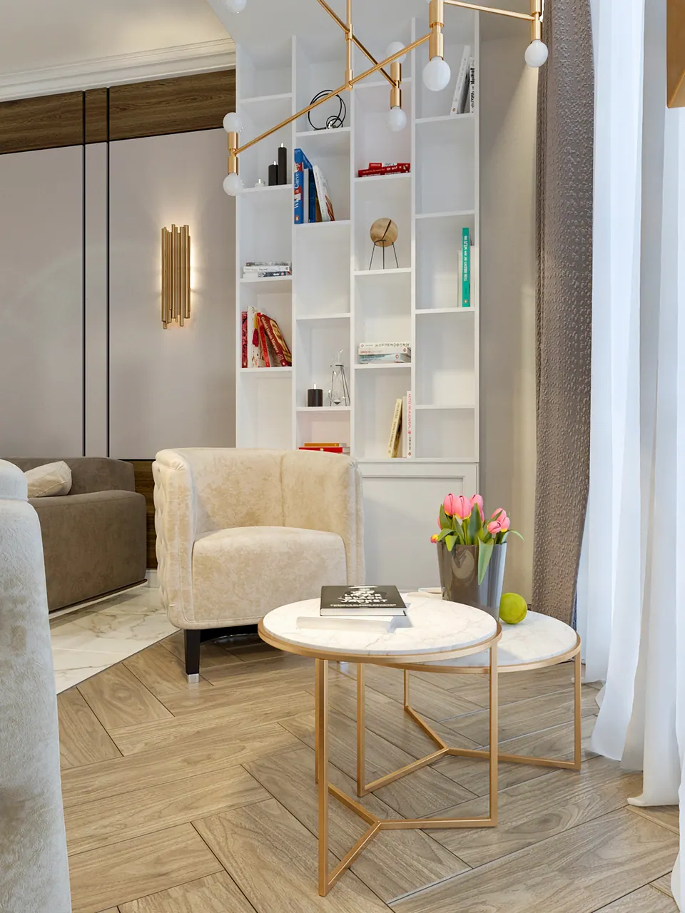 luxury flat design with custom decor varna bulgaria