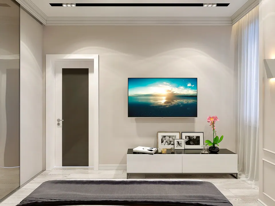 bespoke headboard in master bedroom varna bulgaria