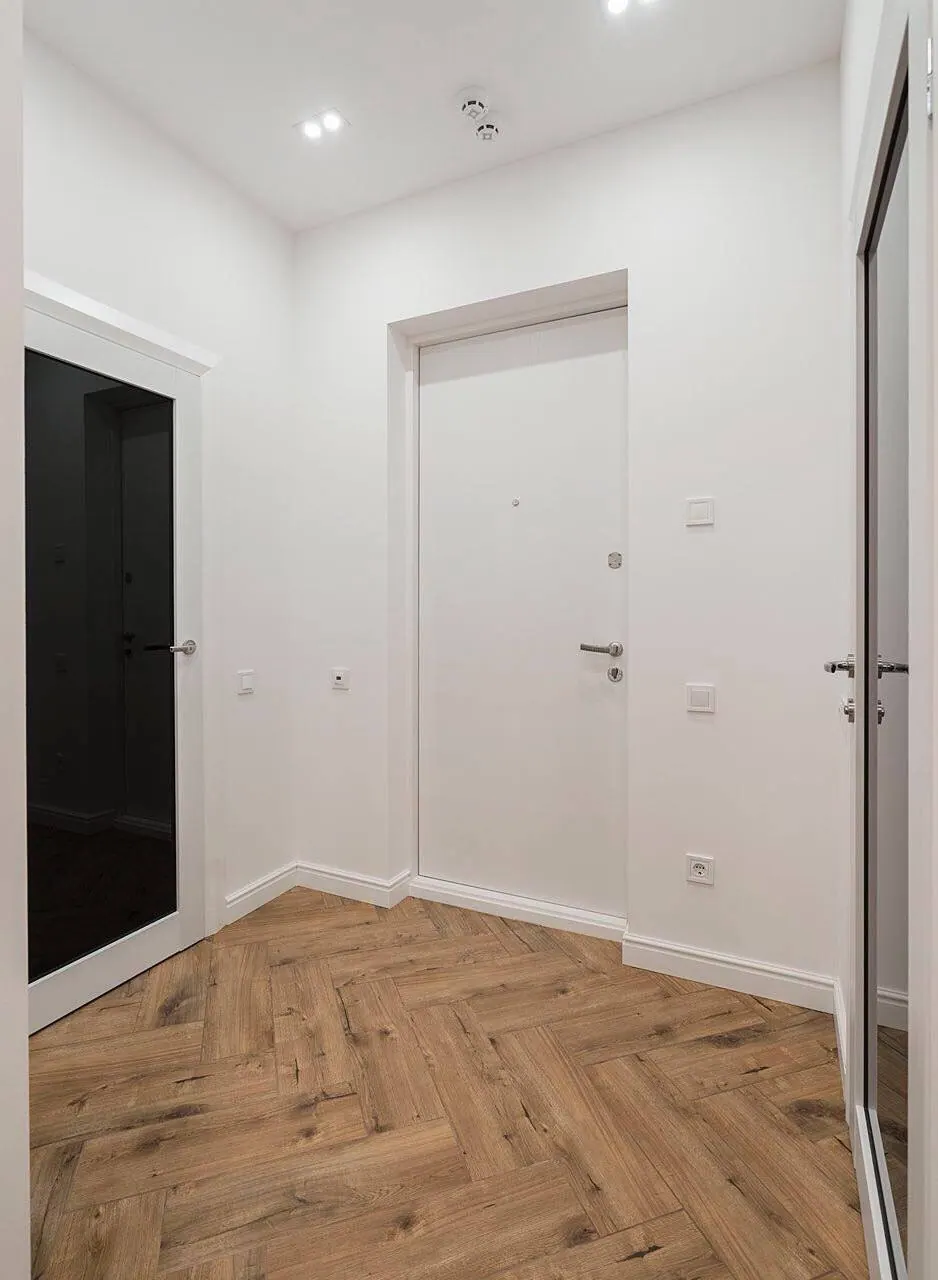 neutral palette in apartment hallway varna bulgaria