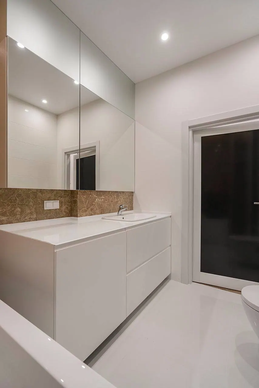 walk-in shower in premium bathroom varna bulgaria