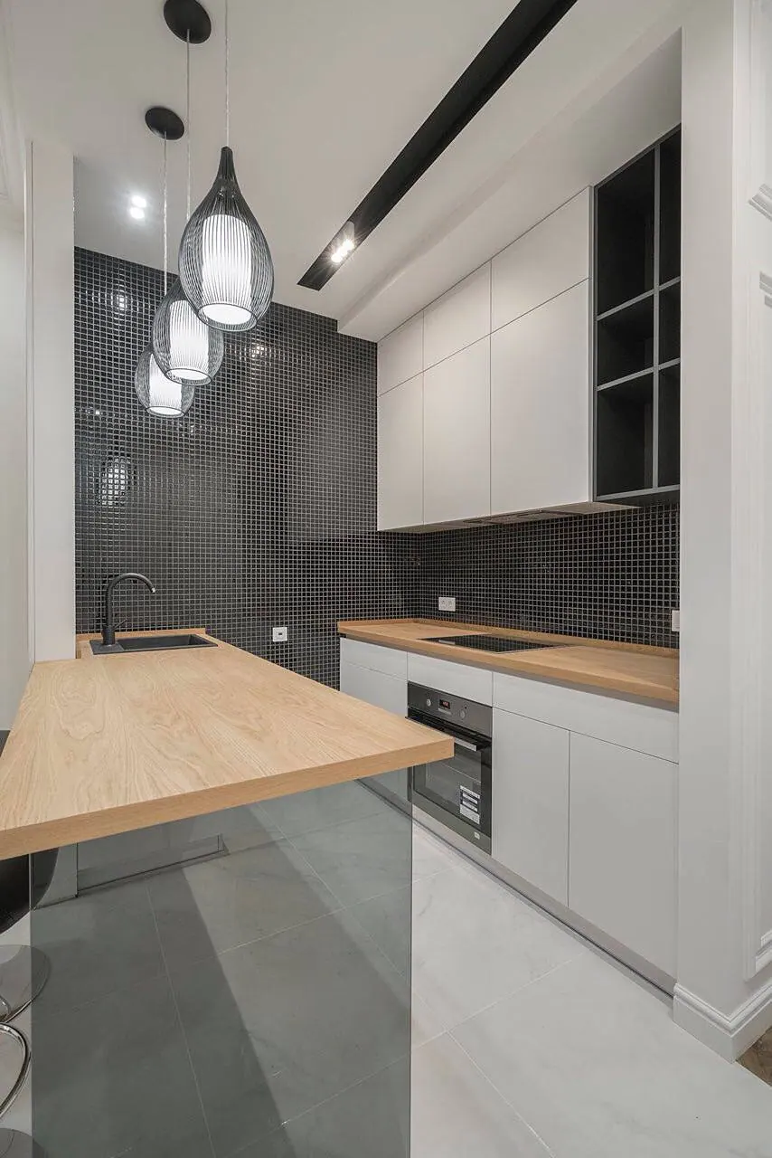 custom storage in luxury kitchen varna bulgaria