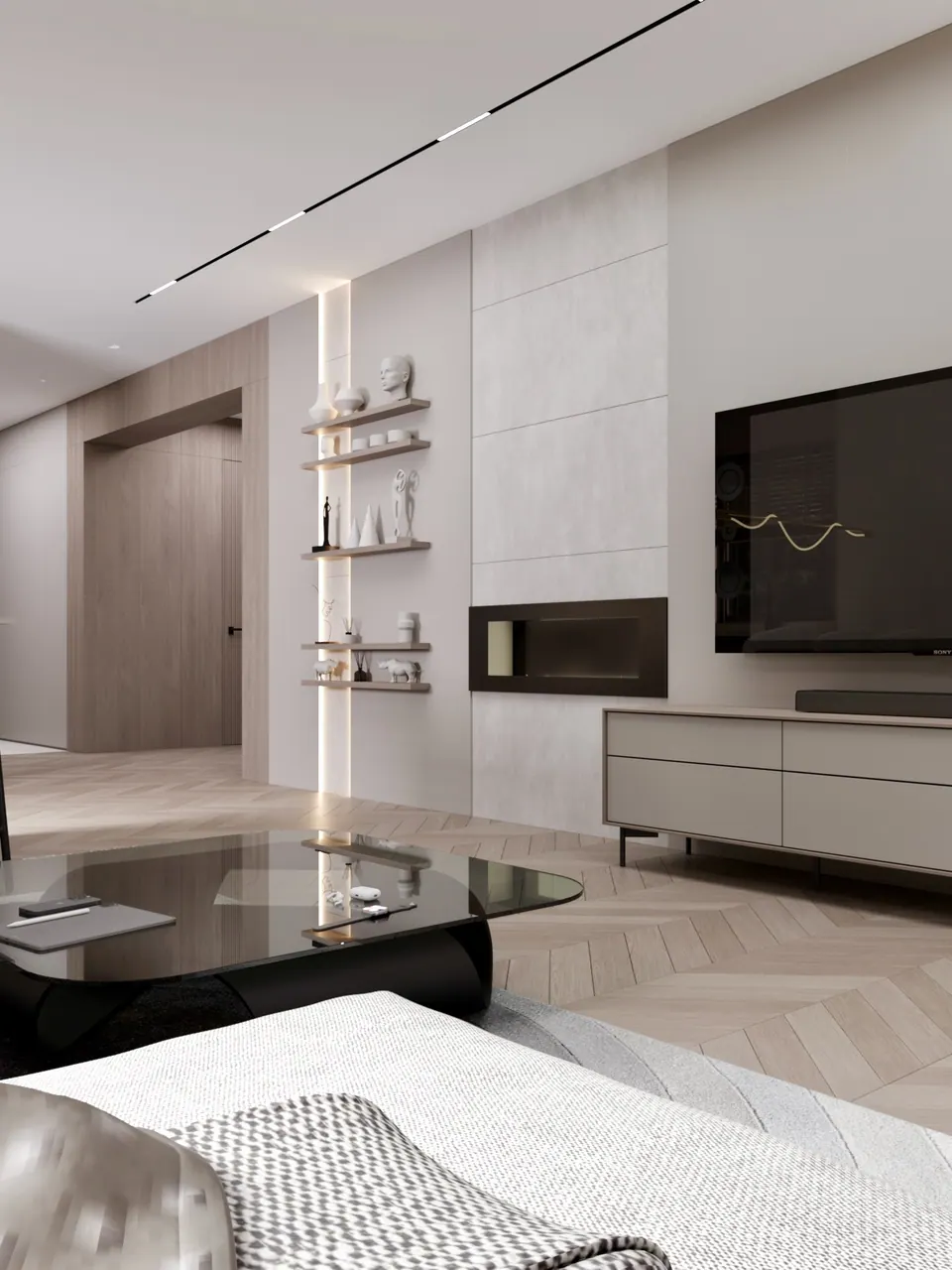 designer lighting in luxury living space berlin