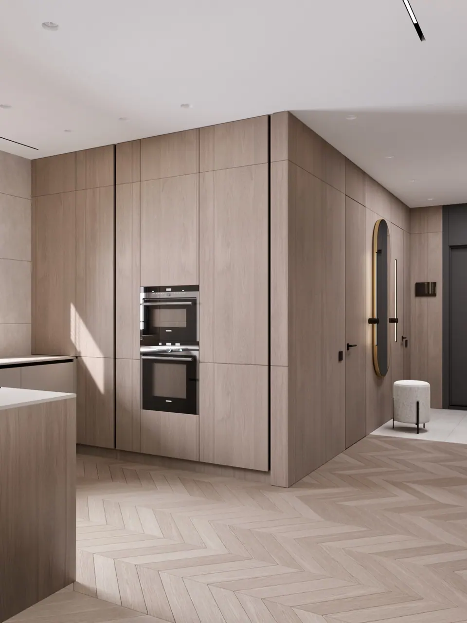 luxury kitchen with double island design berlin germany