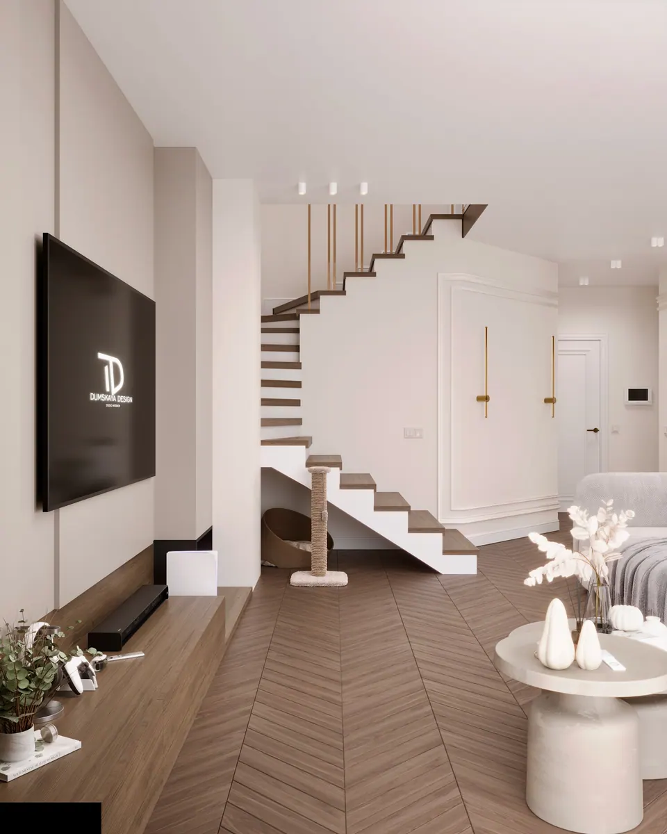 Wohnküche, modernes Hausdesign, Bratislava, Slowakei