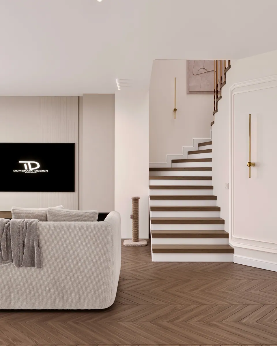 Wohnküche mit Kochinsel, Interieur eines Hauses, Bratislava, Slowakei