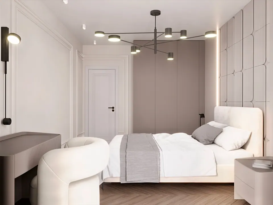 Gästezimmer mit Bad, Interieur eines Hauses, Bratislava, Slowakei