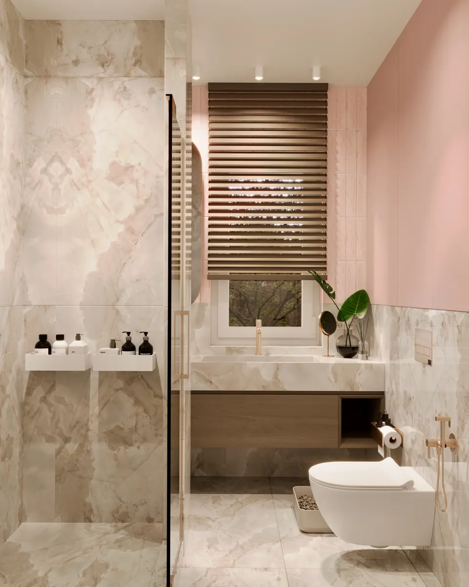 Gästezimmer, modernes Interieur eines Hauses, Bratislava, Slowakei
