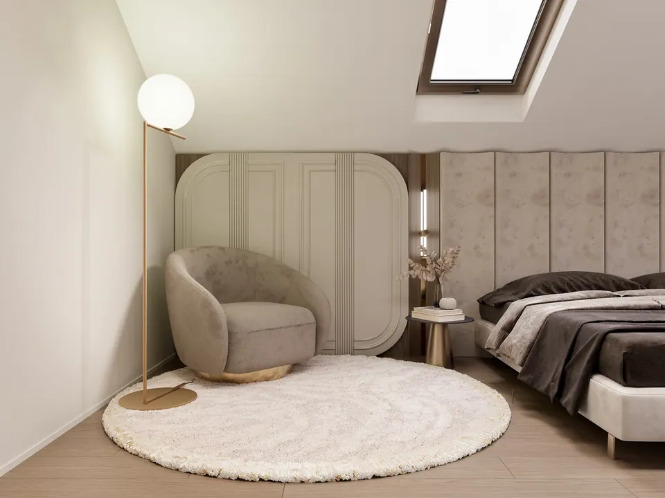 Individuell geplantes Schlafzimmer, Charkiw