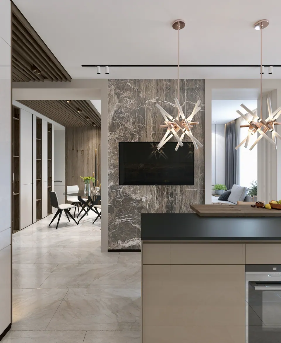 Wohnküche — Apartment in Barcelona, 108 m²