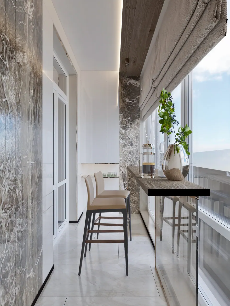 Moderne Wohnung schlüsselfertig, Barcelona, Spanien